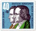 Briefmarke: Gebrüder Grimm (Grimms Märchen)