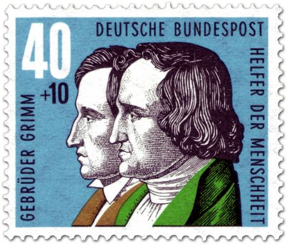 Brothers Grimm (german stamp, 1959)