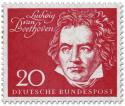 Briefmarke: Ludwig van Beethoven (Komponist)