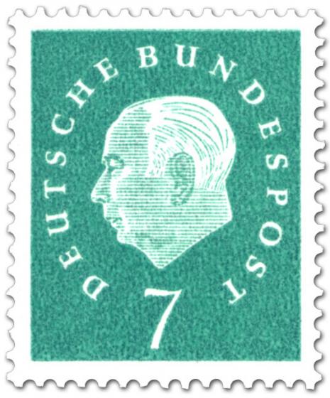 Briefmarke: Theodor Heuss (7)