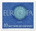 Briefmarke: Europamarke 1960 (Wagenrad) 40