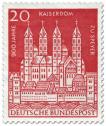 Briefmarke: 900 Jahre Kaiserdom zu Speyer