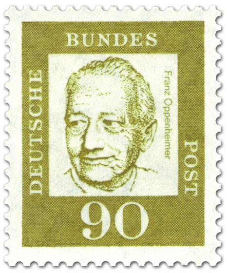 Briefmarke: Franz Oppenheimer (Arzt, Soziologe)