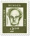 Briefmarke: Gerhart Hauptmann (Schriftsteller)