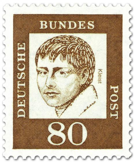 Briefmarke: Heinrich von Kleist (Dramatiker, Lyriker)