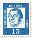 Briefmarke: Martin Luther (Theologe, Reformator)