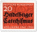 Briefmarke: 400 Jahre Heidelberger Katechismus