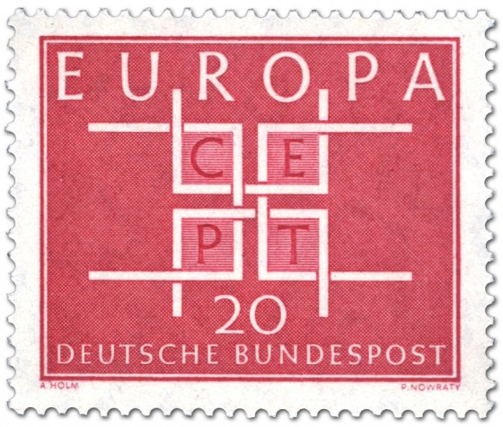 Briefmarke: Europamarke 1963 - Cept 20