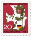 Briefmarke: Vogelfluglinie 1963 (Vogel)