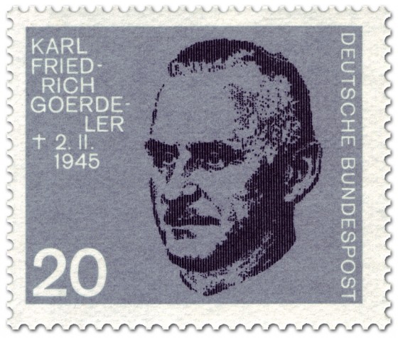 Briefmarke: Carl Friedrich Goerdeler