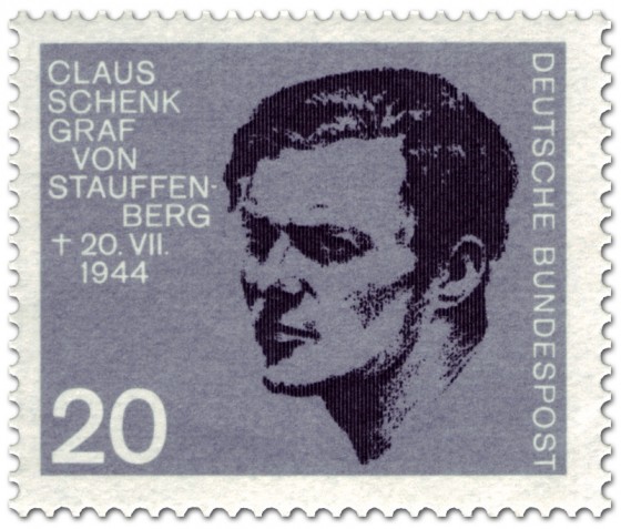 Briefmarke: Claus Schenk Graf von Stauffenberg
