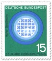 Briefmarke: Kernreaktor (Kernspaltung) von Otto Hahn u. Strassmann