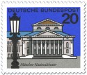 Briefmarke: München Nationaltheater