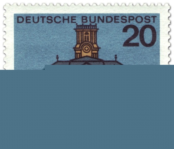 Briefmarke: Saarbrücken Ludwigskirche