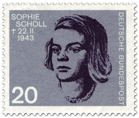 Briefmarke: Sophie Scholl