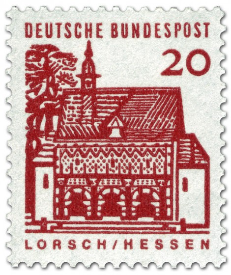 Briefmarke: Torhalle Lorsch / Hessen