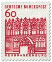 Briefmarke: Treptower Tor / Neubrandenburg