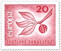 Briefmarke: Europamarke 1965 (Zweig Blätter)