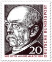 Briefmarke: Otto von Bismark (Reichskanzler)