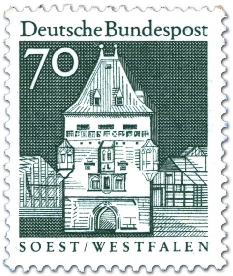 Briefmarke: Osthofentor Soest (Westfalen)