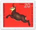 Briefmarke: Gemse (rupicapra rupicapra)