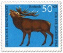 Briefmarke: Rothirsch (cervus elaphus)