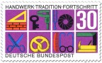 Briefmarke: Handwerk - Tradition - Fortschritt