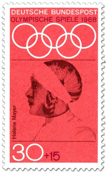 Briefmarke: Helene Mayer (Fechterin)