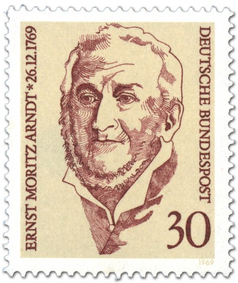 Briefmarke: Ernst Moritz Arndt (Schriftsteller)