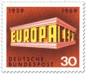 Briefmarke: Europamarke 1969 Tempel 30