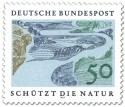 Briefmarke: Flusslandschaft / Auen