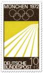 Briefmarke: Laufbahn / Leichtatletik (München 1972)