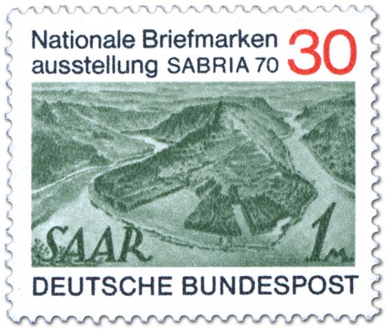 Briefmarke: Briefmarkenausstellung Sabria 1970