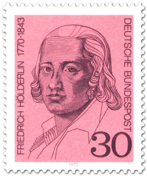 Briefmarke: Friedrich Hölderlin (Dichter)