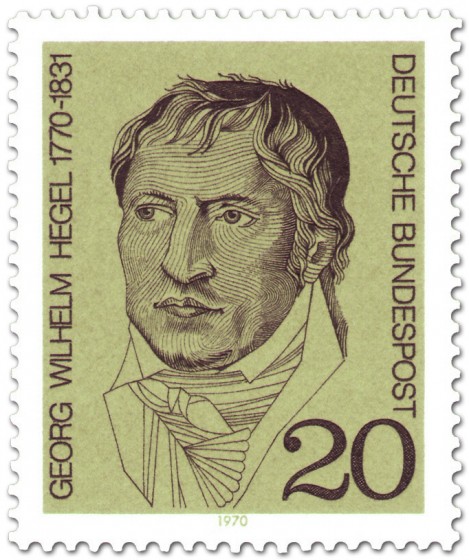 Briefmarke: Georg Wilhelm Friedrich Hegel (Philosoph)