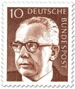 Briefmarke: Gustav Heinemann (10)