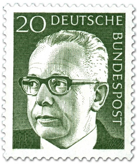 Briefmarke: Gustav Heinemann (20)