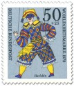 Briefmarke: Harlekin Marionette