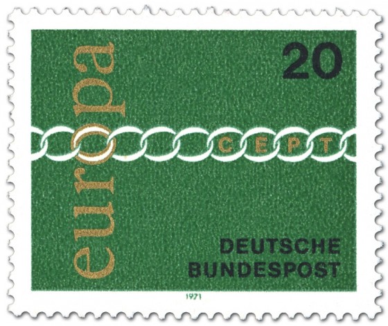 Briefmarke: Europamarke 1971 (Kette)