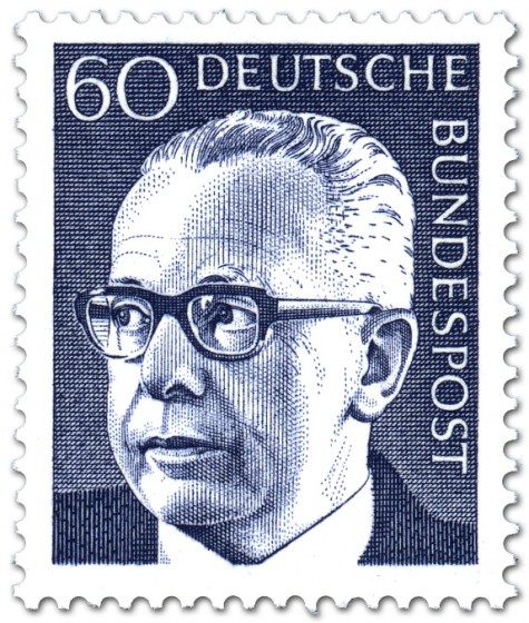 Briefmarke: Gustav Heinemann (60)