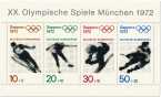 Briefmarke: Olympische Winterspiele 1972 Briefmarkenblock