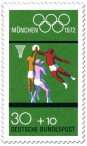 Briefmarke: Basketball (Olympia 72)