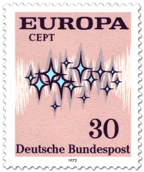 Briefmarke: Europamarke 1972 (Sterne, 30)