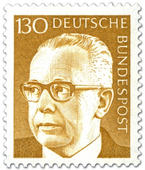 Briefmarke: Gustav Heinemann (130)