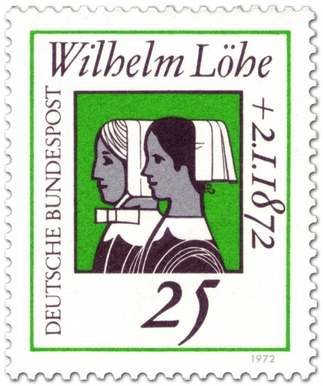 Briefmarke: Krankenschwestern (Wilhelm Löhe)