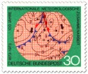 Briefmarke: Wetterkarte Meteorologie