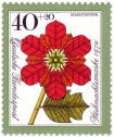 Briefmarke: Roter Weihnachtsstern (Weihnachtsmarke 1974)