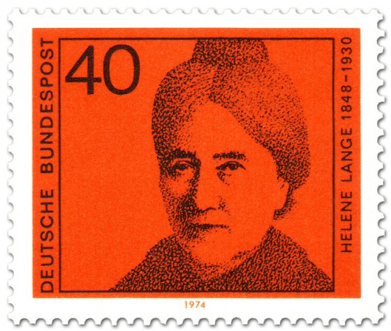 Briefmarke: Helene Lange (Frauenrechtlerin)
