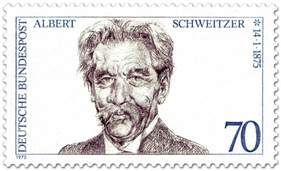 Briefmarke: Albert Schweitzer (Arzt)