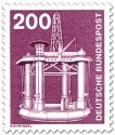 Briefmarke: Bohrinsel